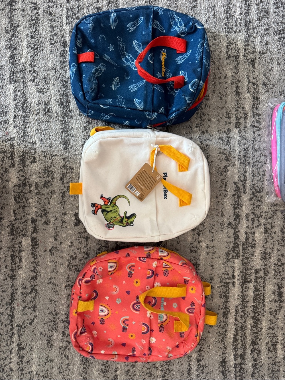 Planet Box Insulated Kids Backpack Lunch Tote